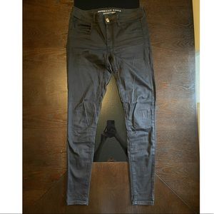 Black American Eagle Jeggings